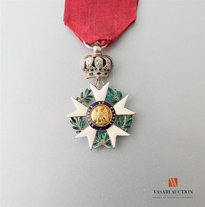 null Ordre de la Légion d'honneur, étoile de chevalier, 35 mm, argent, pointes non...