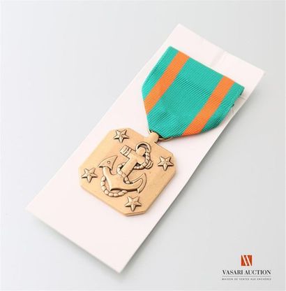 null États Unis d'Amérique - Navy and Marine corps achievement medal, 31 mm, TTB...