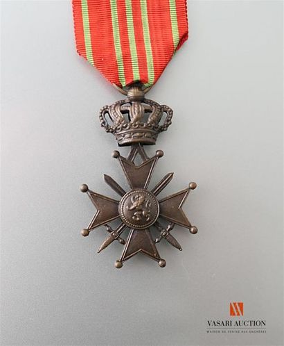 null Belgique - Croix de guerre 1914-1918, TBE
