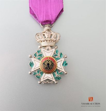 null Belgique - Ordre de Léopold, étoile de chevalier, TBE
