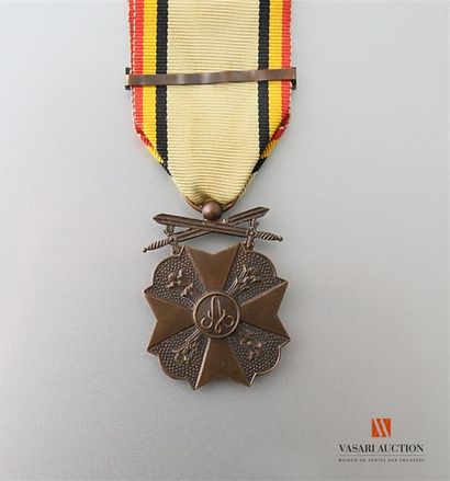 null Belgique - Décoration civique 1914-1918, deuxième modèle, médaille civique de...