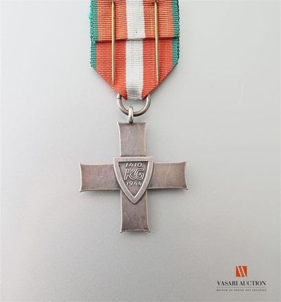null Pologne - Ordre de la croix de Grünwald, insigne de 3ème classe, TTB SUP
