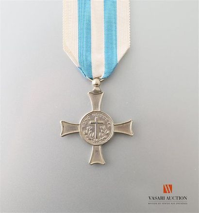 null Saint Siège apostolique- Médaille de Mentana, modéle en maillechort pour sous-officier...