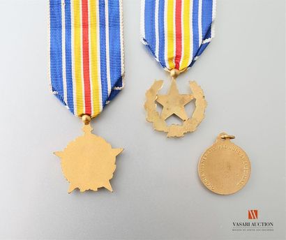 null France - Médaille des bléssés de guerre, TTB, 2 exemplaires différents, on y...
