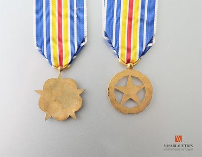 null France - Médaille des bléssés de guerre, TTB, 2 exemplaires différents, 2 p...