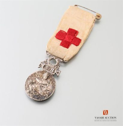 null Société française de secours aux bléssés militaires, 1864-1866, médaille commémorative,...