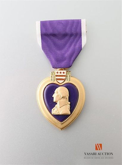 null Etats Unis d'Amérique - Purple heart medal, TTB
