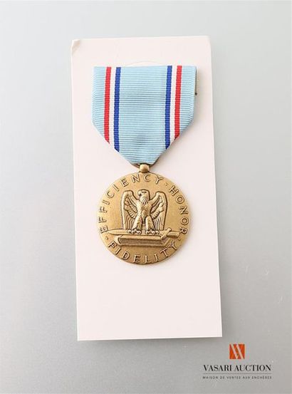 null Etats Unis d'Amérique - Good conduct medal, TTB
