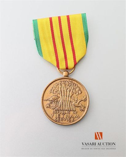 null Etats Unis d'Amérique - Vietnam service medal, TTB

