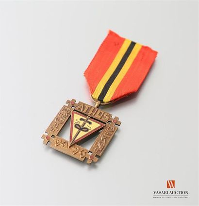 null Belgique - Médaille des anciens combattants du groupe Athos, TBE
