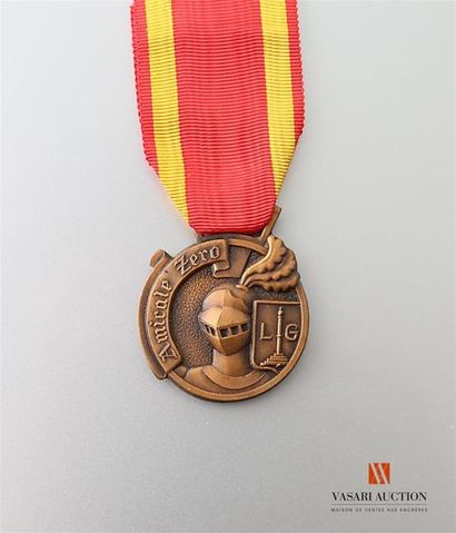 null Belgique - Médaille de la résistance de Liège, TTB