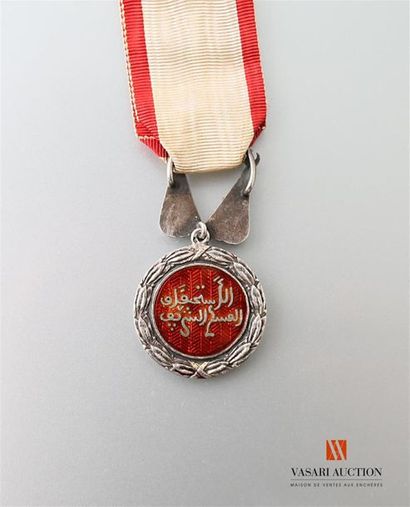 null Ordre du mérite militaire chérifien (1910), insigne à classe unique, argent,...