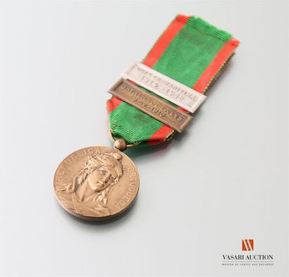 null Portugal - Médaille commémorative de la campagne de l'armée portugaise 1916,...