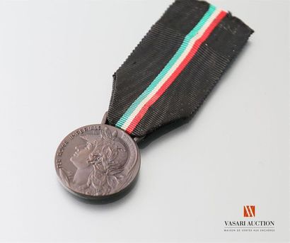 null Italie - Per Roma imperiale, il fascismo per l'Itaila, médaille commémorative...