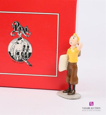 null PIXI - HERGÉ / TINTIN
Réf. : 4542
Figurine en métal peinte Tintin au journal...