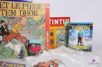 null TINTIN
Lot comprenant Puzzle Nathan "Tintin et le piège du Totem d'Hor) (non...