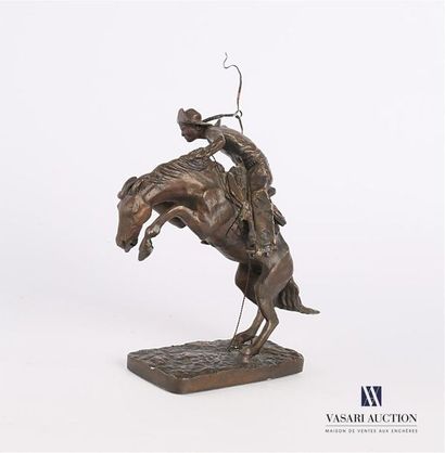 null REMINGTON Frederic Sackrider (1861-1909), d'après
The Broncho Buster
Reproduction...