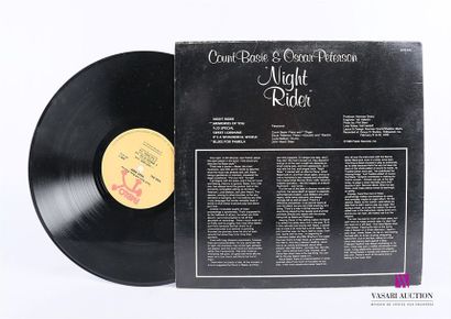 null COUNT BASIE & OSCAR PETERSON - Night Rider
1 Disque 33T sous pochette imprimée...