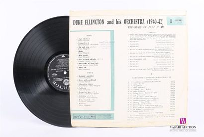 null DUKE ELLINGTON AND HIS ORCHESTRA 1940-42
1 Disque 33T sous pochette et chemise...