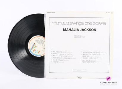 null MAHALIA JACKSON - Mahalia swings the gospel 
1 Disque 33T sous pochette imprimée...