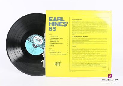 null EARL HINES'65
1 Disque 33T sous pochette imprimée et chemise cartonnée
Label...