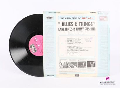 null EARL HINES - Blues & things with Jimmy Rushing 
1 Disque 33T sous pochette imprimée...