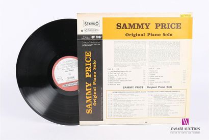 null SAMMY PRICE - Original Piano solo
1 Disque 33T sous pochette imprimée et chemise...