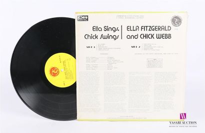 null ELLA FITZGERALD AND CHICK WEBB
1 Disque 33T sous pochette imprimée et chemise...