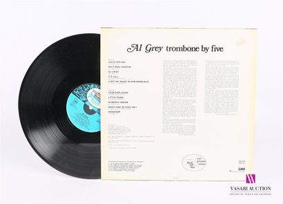 null AL GREY - Trombone by five 
1 Disque 33T sous pochette imprimée et chemise cartonnée
Label...