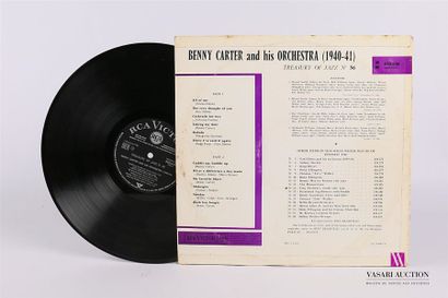 null BENNY CARTER AND HIS ORCHESTRA 1940-41
1 Disque 33T sous pochette imprimée et...
