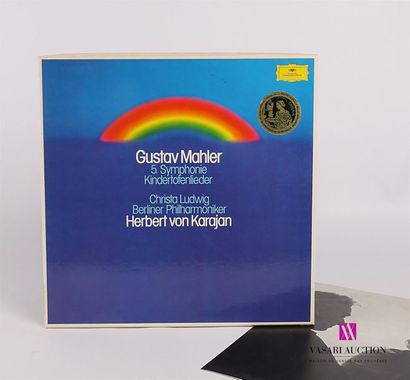 null GUSTAV MAHLER / Herbet von Karajan - 5 Symphonie
2 Disques 33T sous coffret...