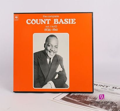 null THE COMPLETE COUNT BASIE Vol 1 to 10 1936-1941
10 Disques 33T sous coffret 
Label...