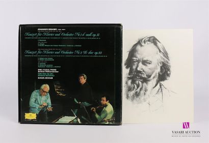 null BRAHMS / EMIL GILELS - Les concertos pour pianos 
2 Disques 33T sous coffret...
