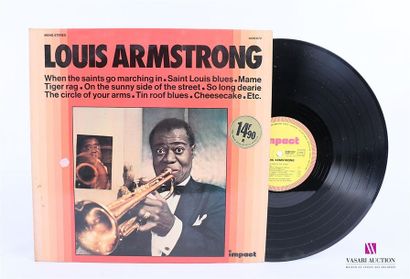 null LOUIS ARMSTRONG 
1 Disque 33T sous pochette et chemise cartonnée
Label : IMPACT...