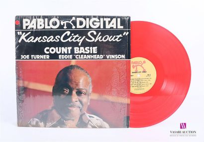 null COUNT BASIE - Kansas City 
1 Disque 33T de couleur rouge sous pochette et chemise...