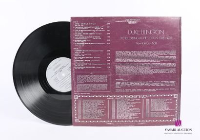 null DUKE ELLINGTON - Live Recording at the "Cotton Club" Vol.1 1938
1 Disque 33T...