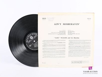 null "FATS" WALLER - Ain't Misbehavin'
1 Disque 33T sous pochette et chemise cartonnée
Label...