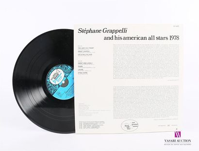 null STEPHANE GRAPPELLI AND HIS AMERICAN ALL STARS 1978 
1 Disque 33T sous pochette...