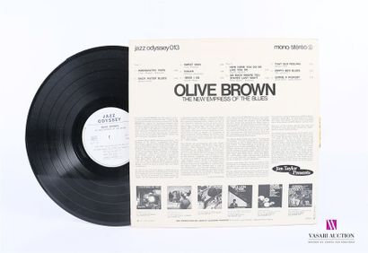 null OLIVE BROWN - The New Empress of the Blues
1 Disque 33T sous pochette imprimée...