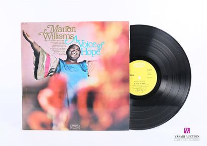 null MARION WILLIAMS - A voice of Hope
1 Disque 33T sous pochette imprimée et chemise...