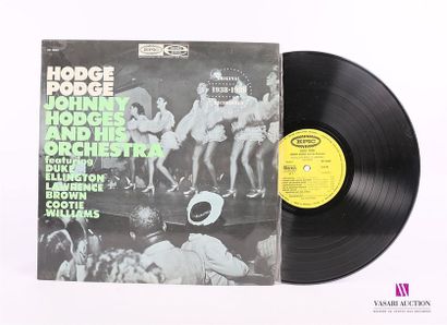 null JOHNNY HODGES AND HIS ORCHESTRA - Hodge Podge
1 Disque 33T sous pochette imprimée...