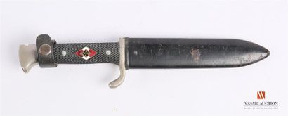 null Couteau de camps des jeunesse hitlériennes, fahrtenmesser, lame de 14,5 cm,...