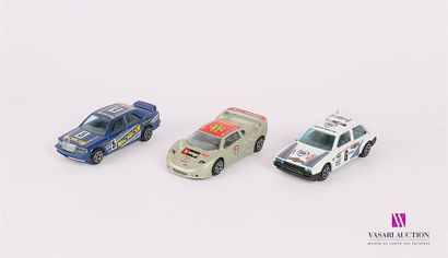 null BURAGO (ITALIE)
Lot de trois véhicules : Lancia Delta S 4 - Mercedes 190 E -...