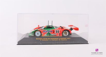 null IXO (CHINE)
MAZDA 787B#55 WINNER LE MANS 1991 - échelle 1/43
(bon état, boite...