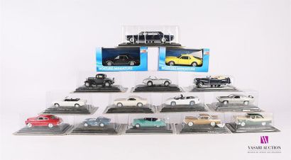 null Lot de qiunze véhicules marques américaines - échelle 1/43 : Pontiac 1965 -...