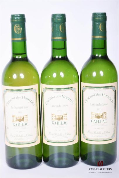 null 3 bouteilles	GAILLAC blanc La Grande Cuvée mise Château des Hourtets		1999
	Et....