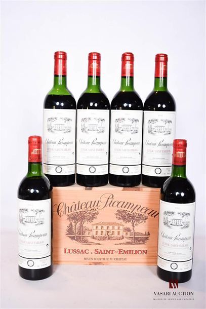 null 6 bouteilles	CHÂTEAU PICAMPEAU	Lussac St Emilion	1992
	Médaille d'Argent à Bordeaux....