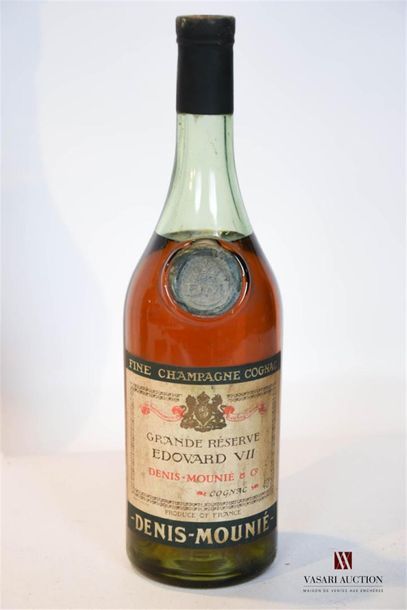null 1 bouteille	Fine Champagne Cognac "Grande Réserve Edouard VII" mise Denis-Mounié		
	70...