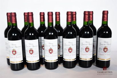 null 12 bouteilles	CHÂTEAU GRAVES DES ANNEREAUX	Lalande de Pomerol	2002
	Présentation...