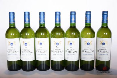 7 bouteilles	CHÂTEAU DE FIEUZAL	Graves blanc	1999
	Et....